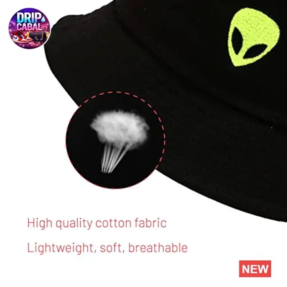 Cotton Bucket Hat for Women Men Summer Travel Sun Beach Unisex - Picture 2 of 6